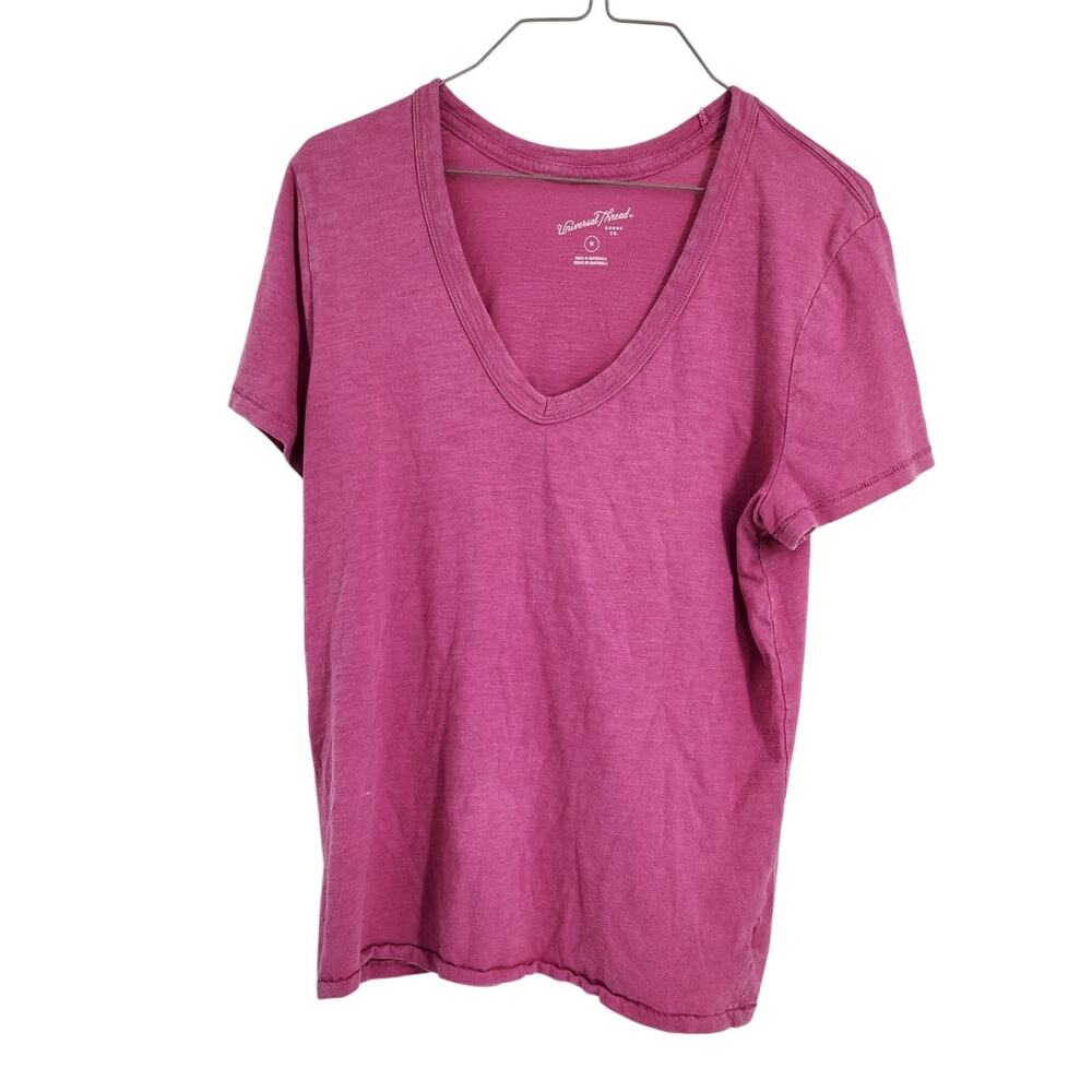 Universal Thread Pink Cotton Top - Women's Size Medium